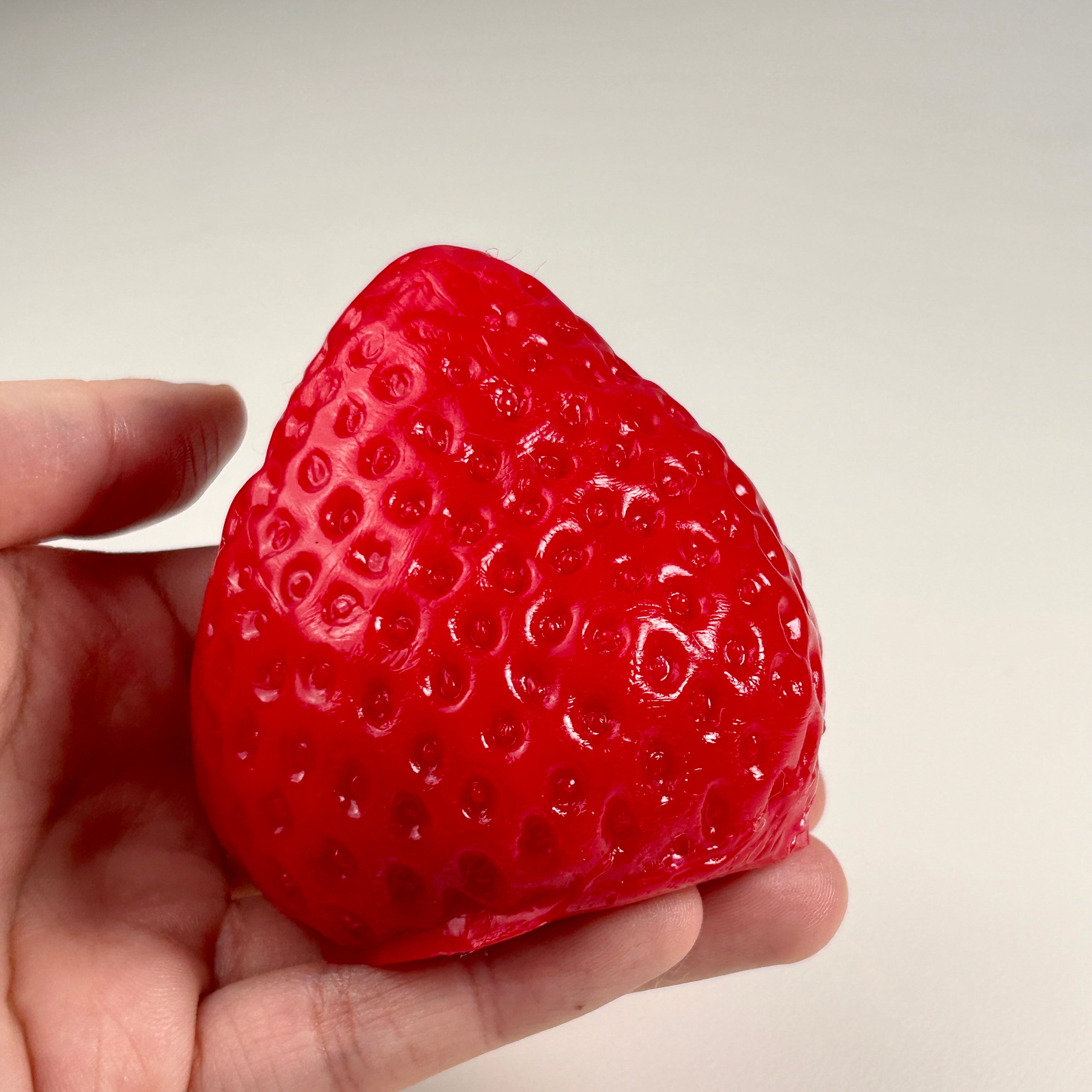 Big Strawberry Squishy Toy