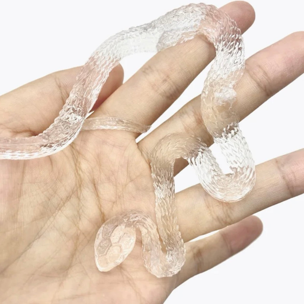 Transparent Snake Squishy Toy