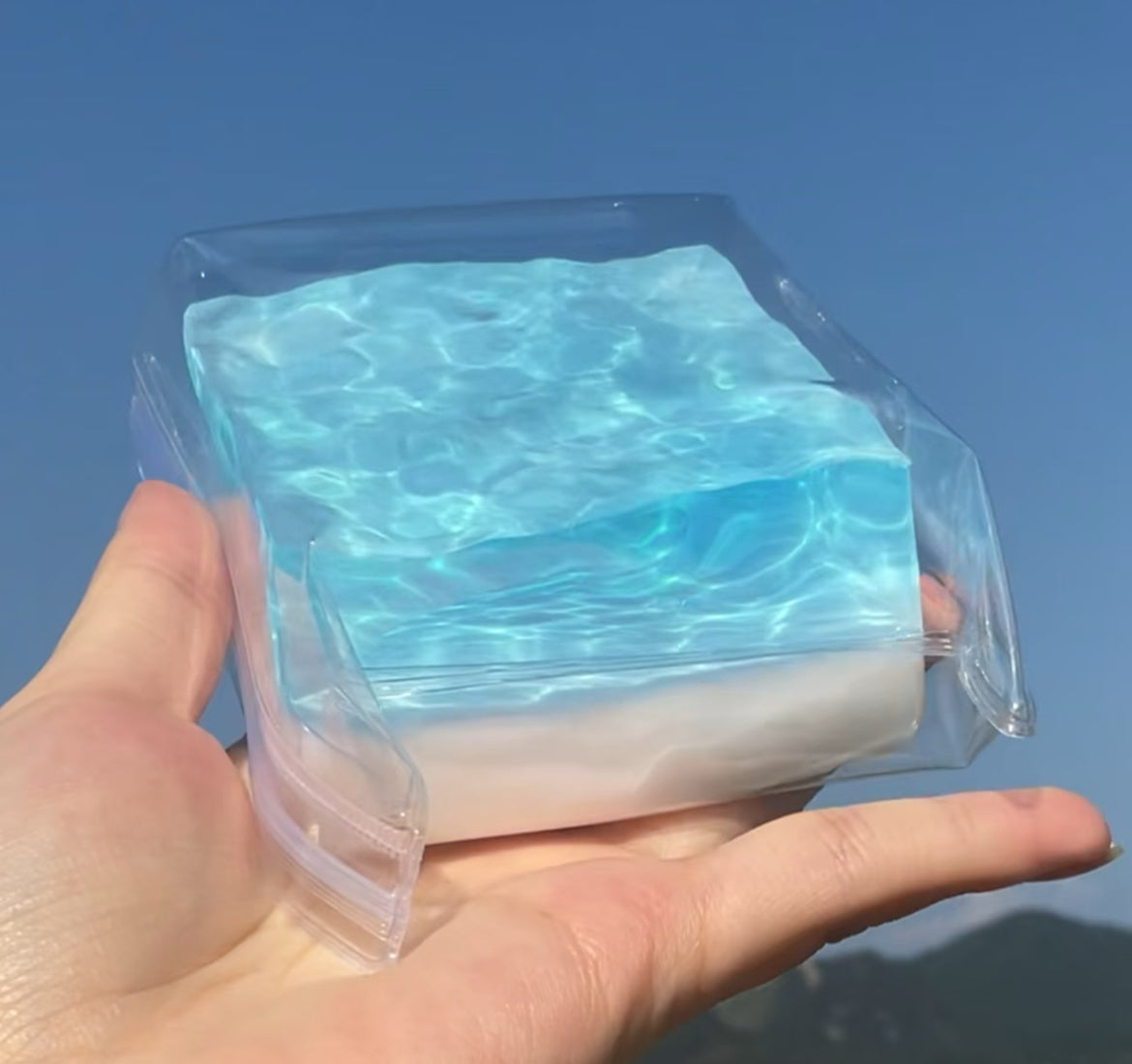 Transparent Ocean Squishy Toy