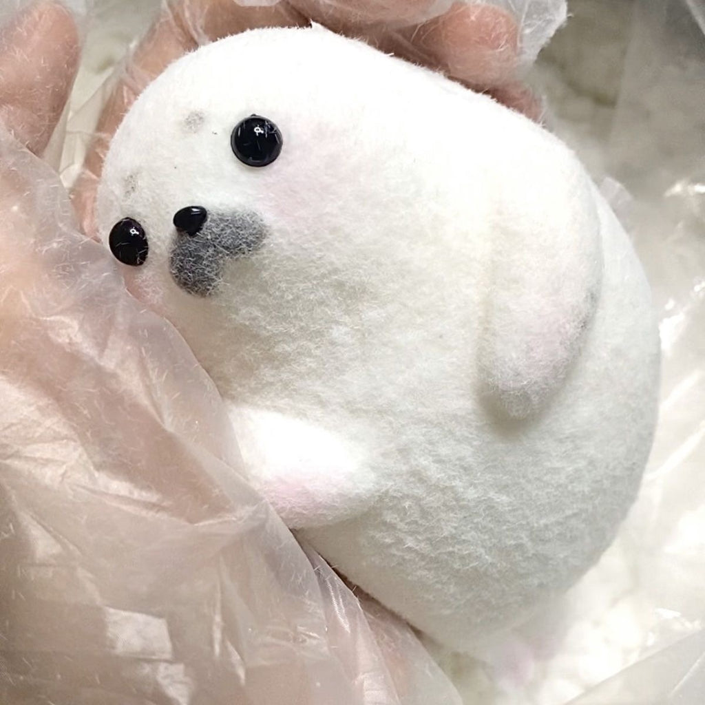 Lying Seal Squishy Toy