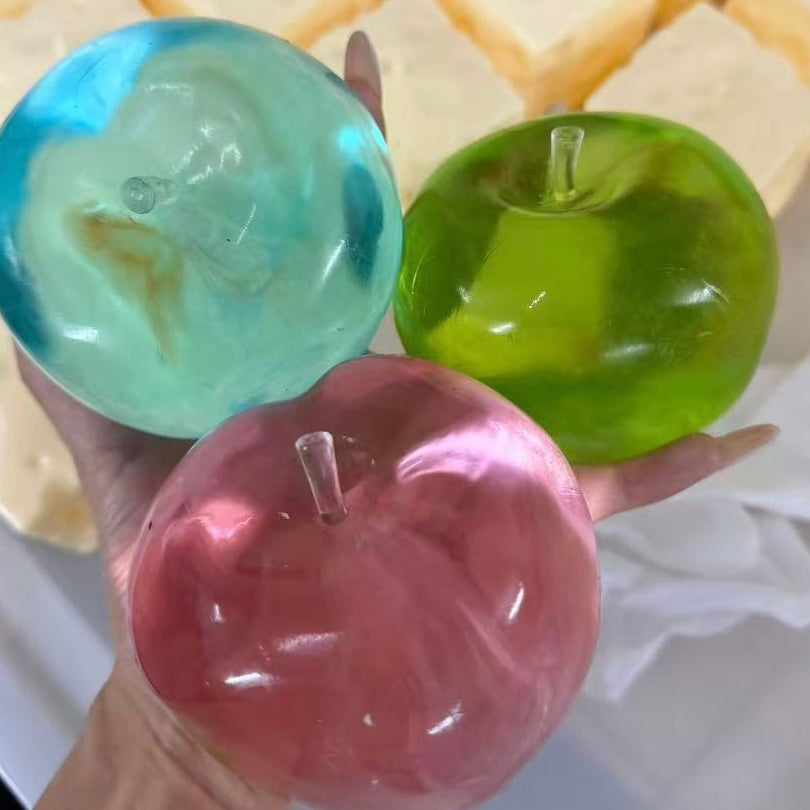 Transparent Pink Apple