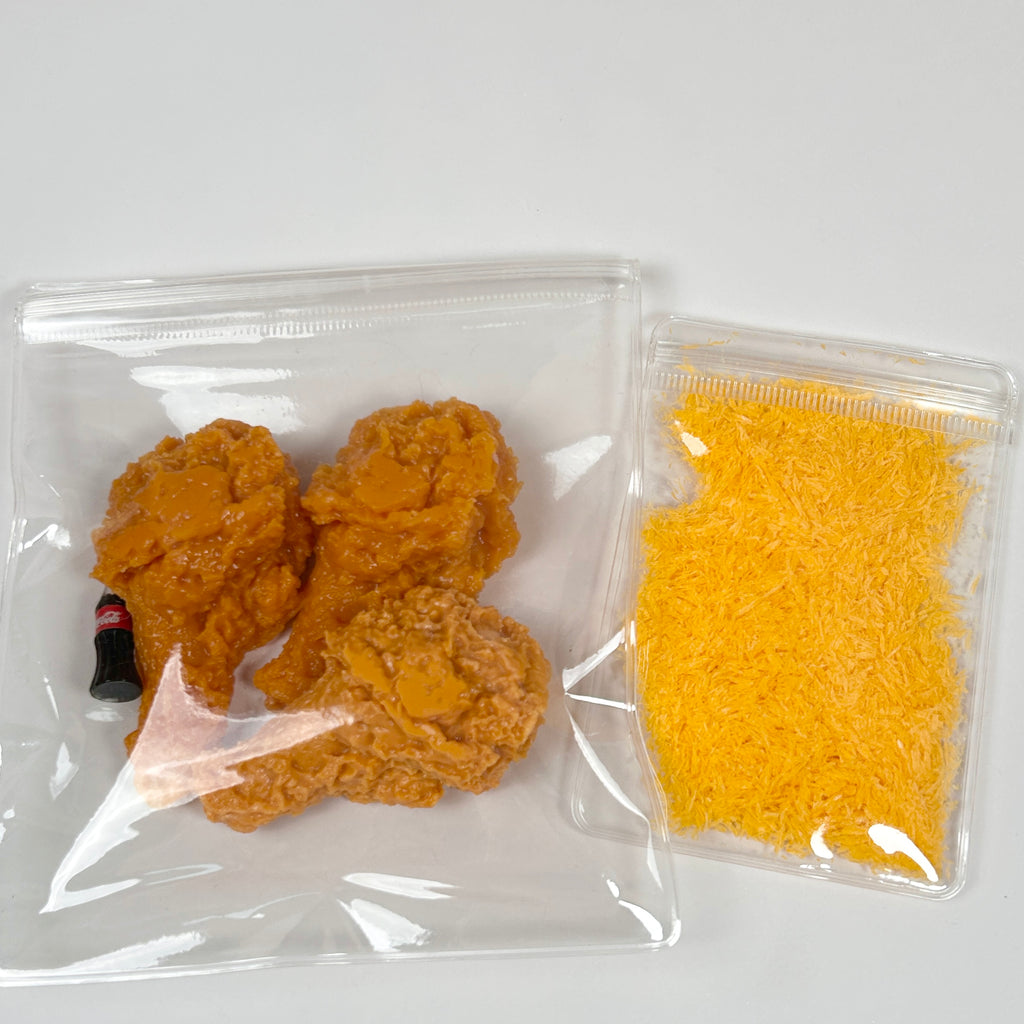 Chicken Combo Squishy Toy with Breadcrumbs