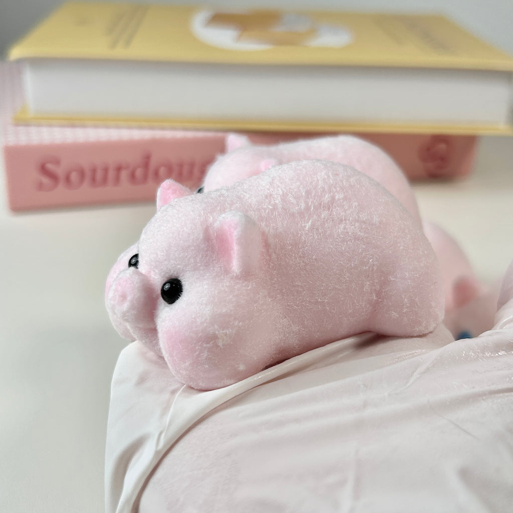 Fluffy Piggy Squishy Toy
