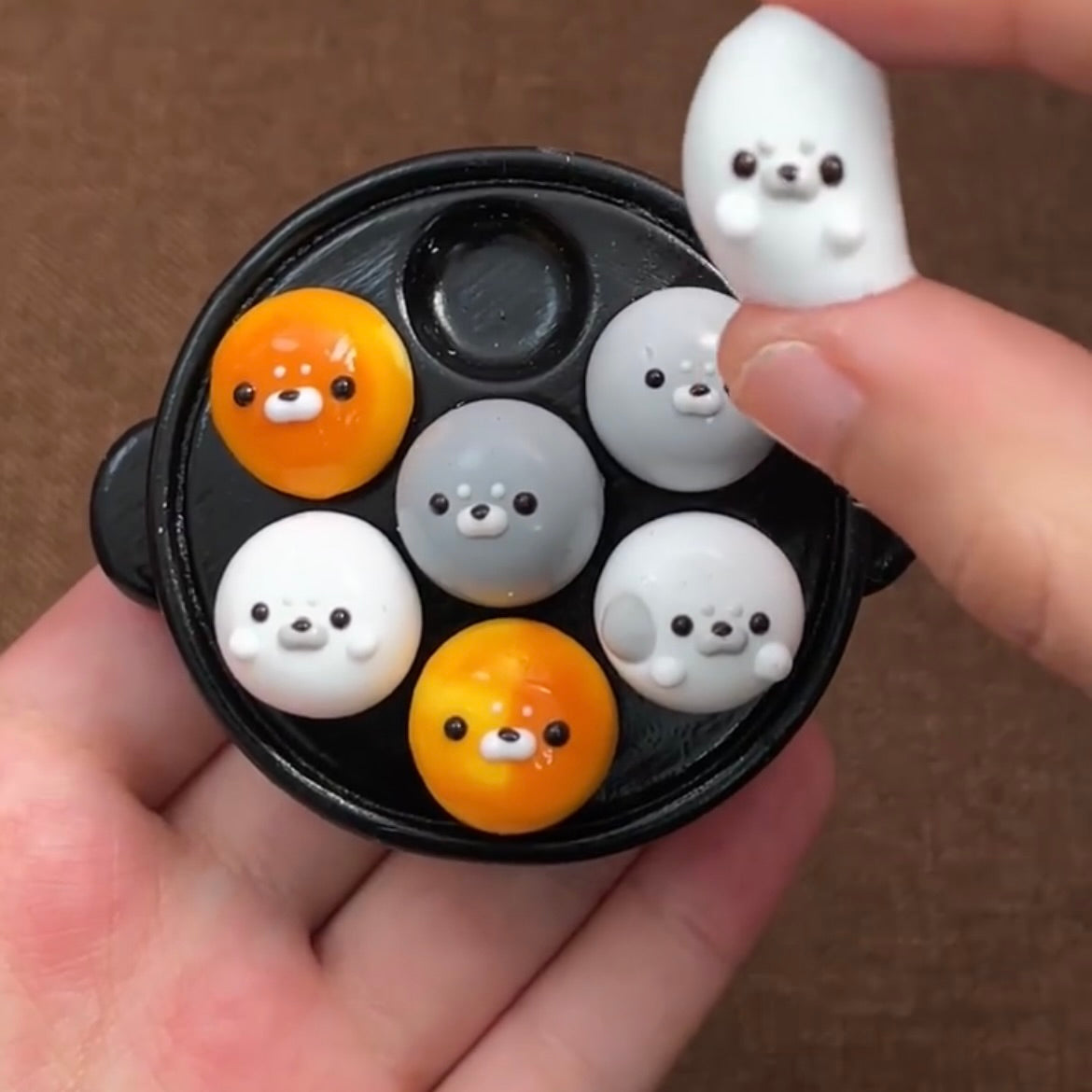 A Tray of Animal (7pc)