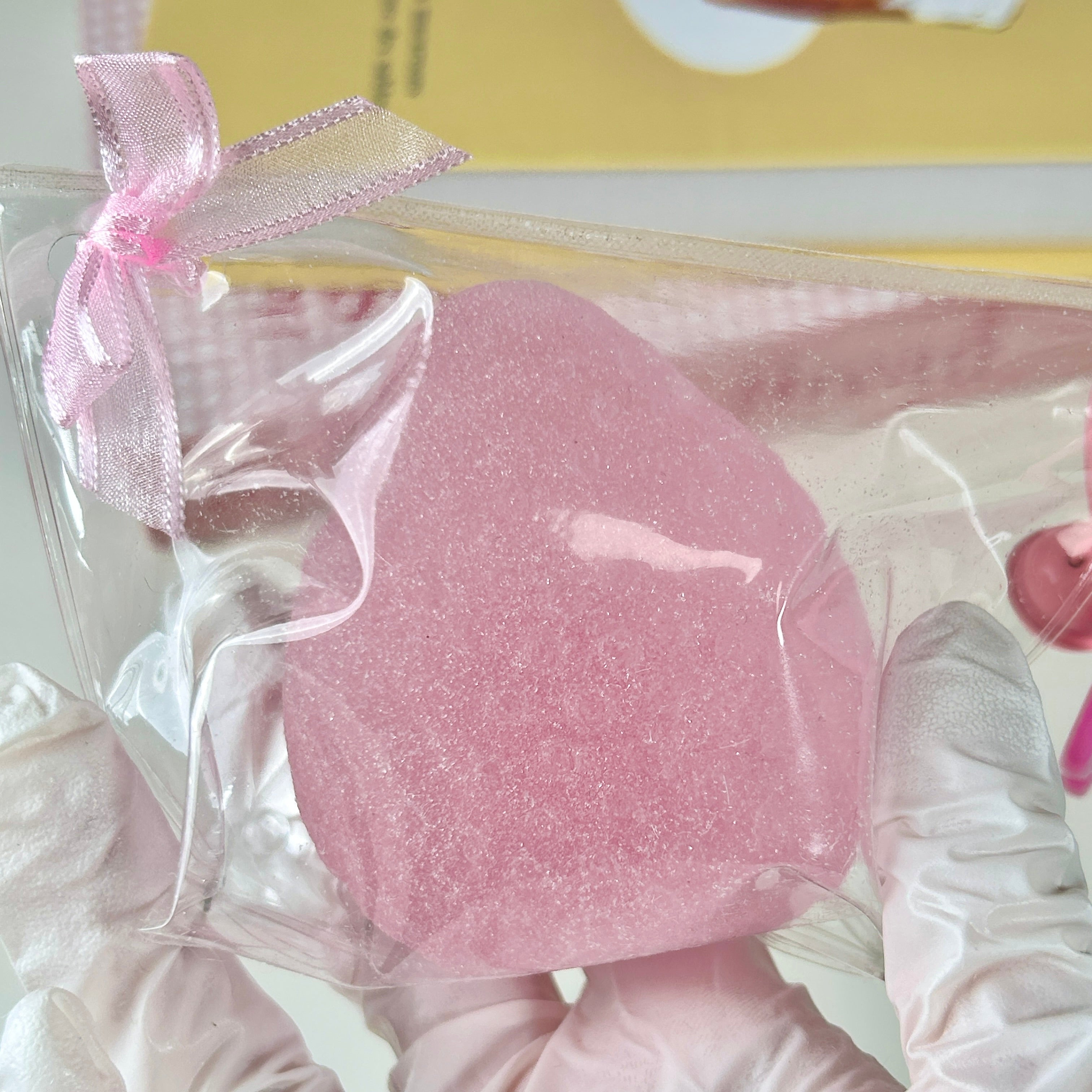 Sour Sanded Gummy Strawberry Squishy Toy