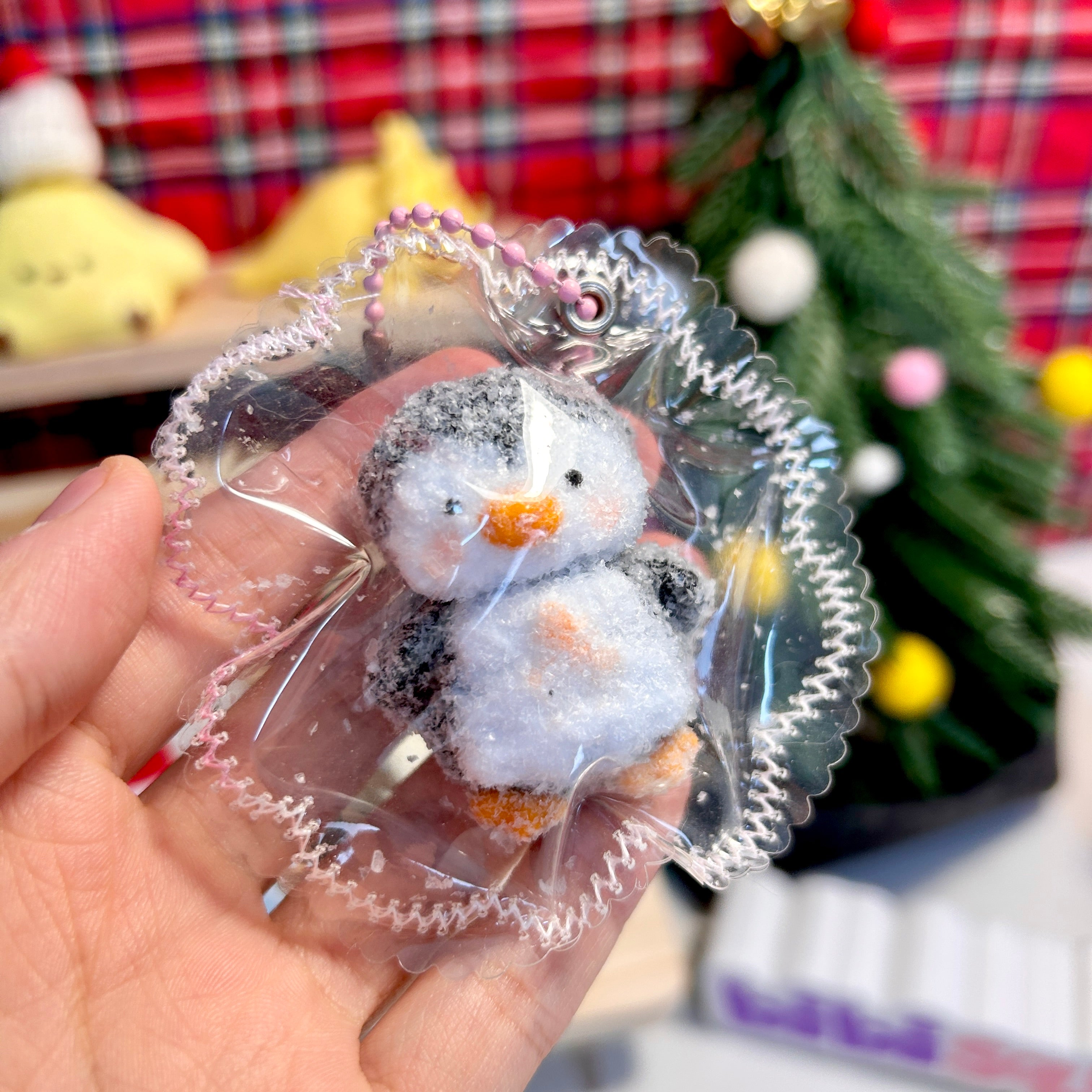 Mini Snow Penguin Squishy Toy