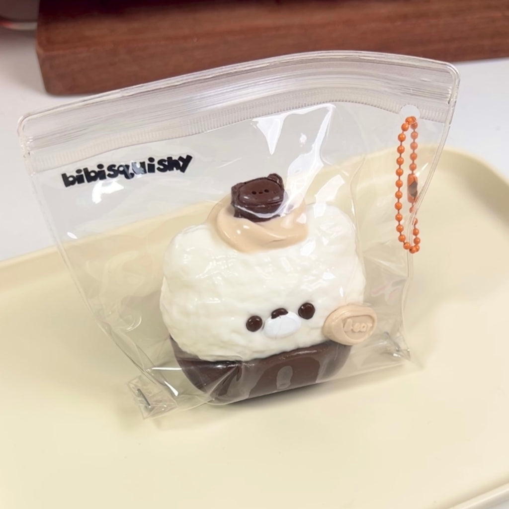 Bear Cupcake Squishy Toy