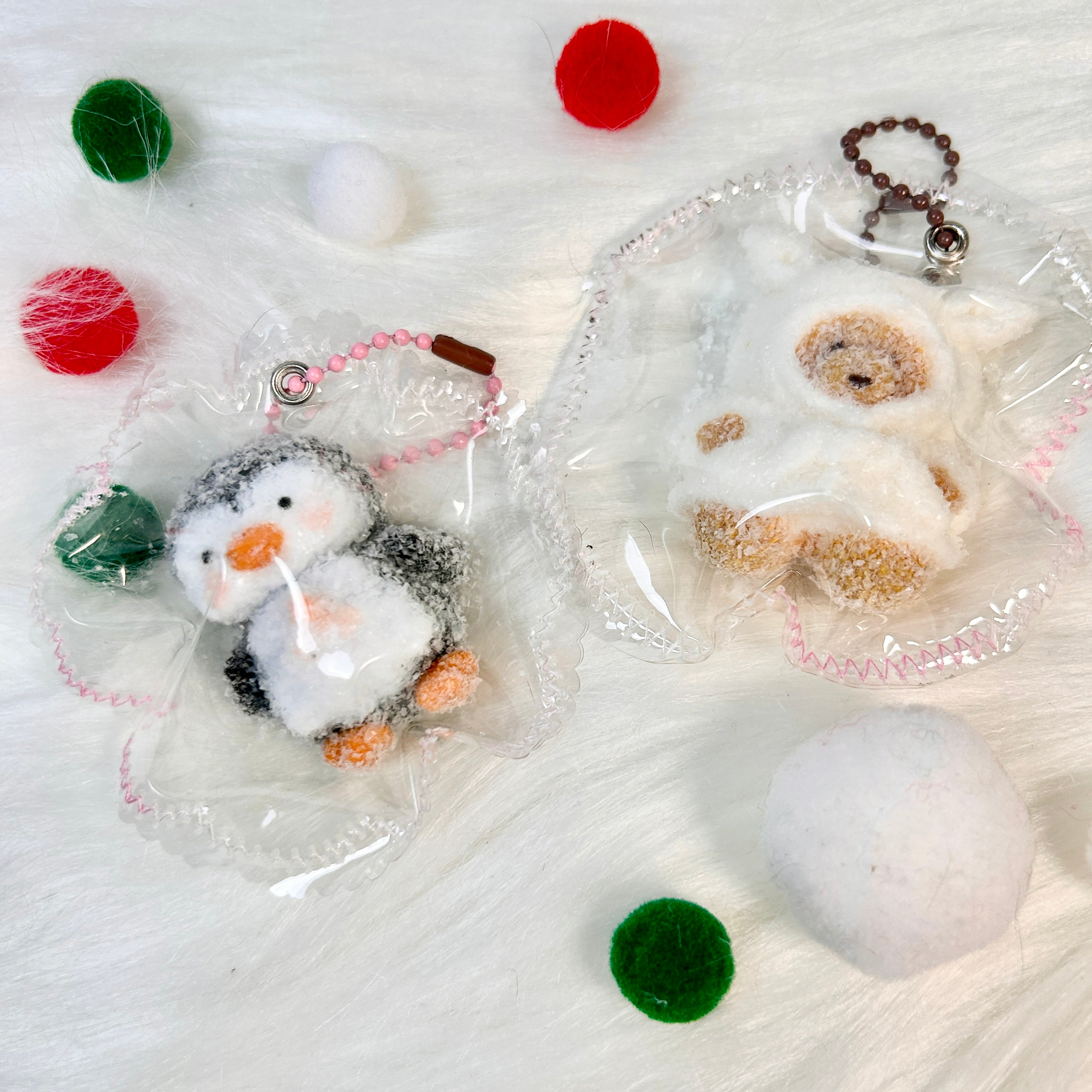 Mini Snow Penguin Squishy Toy