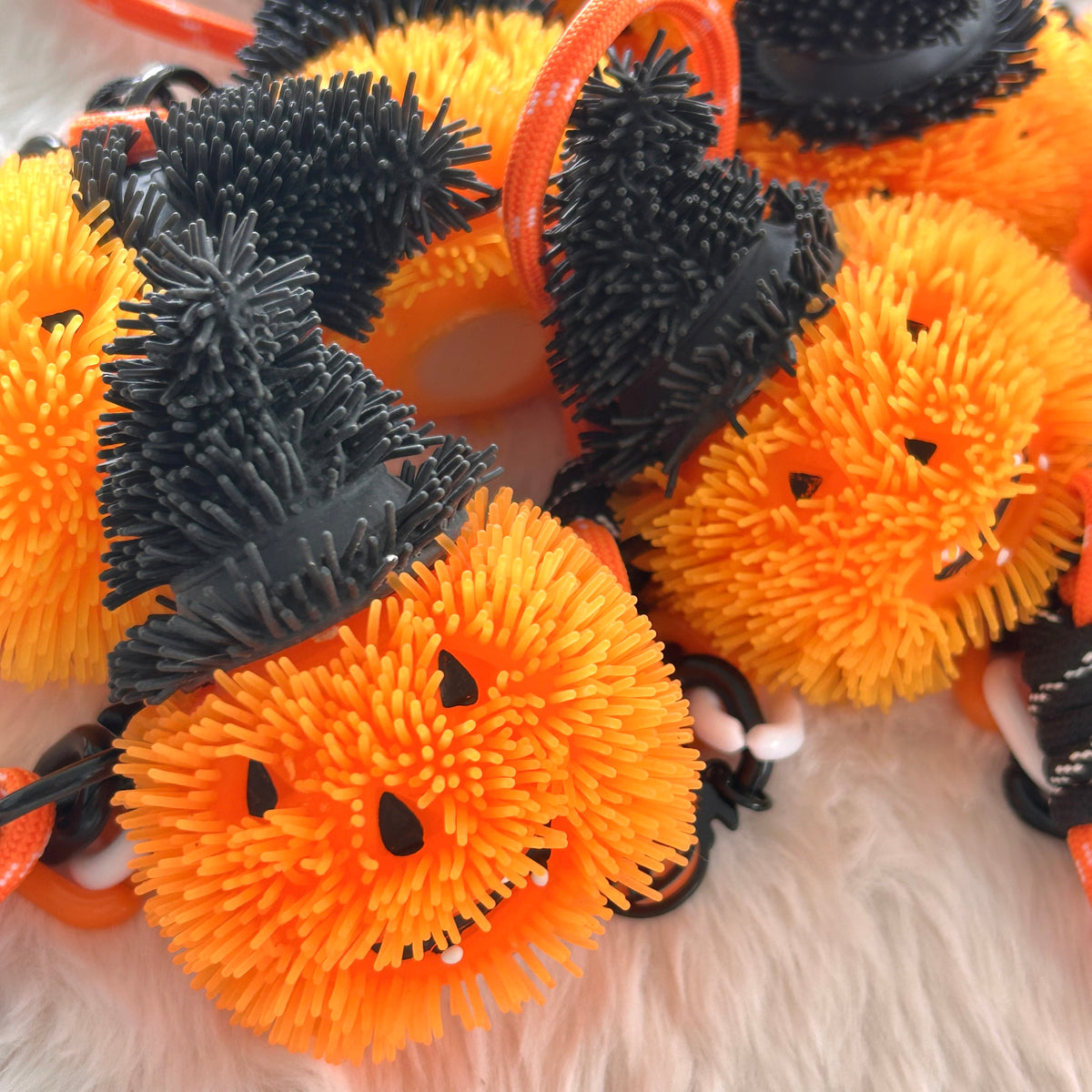 Fuzzy Pumpkin Crunch Charm