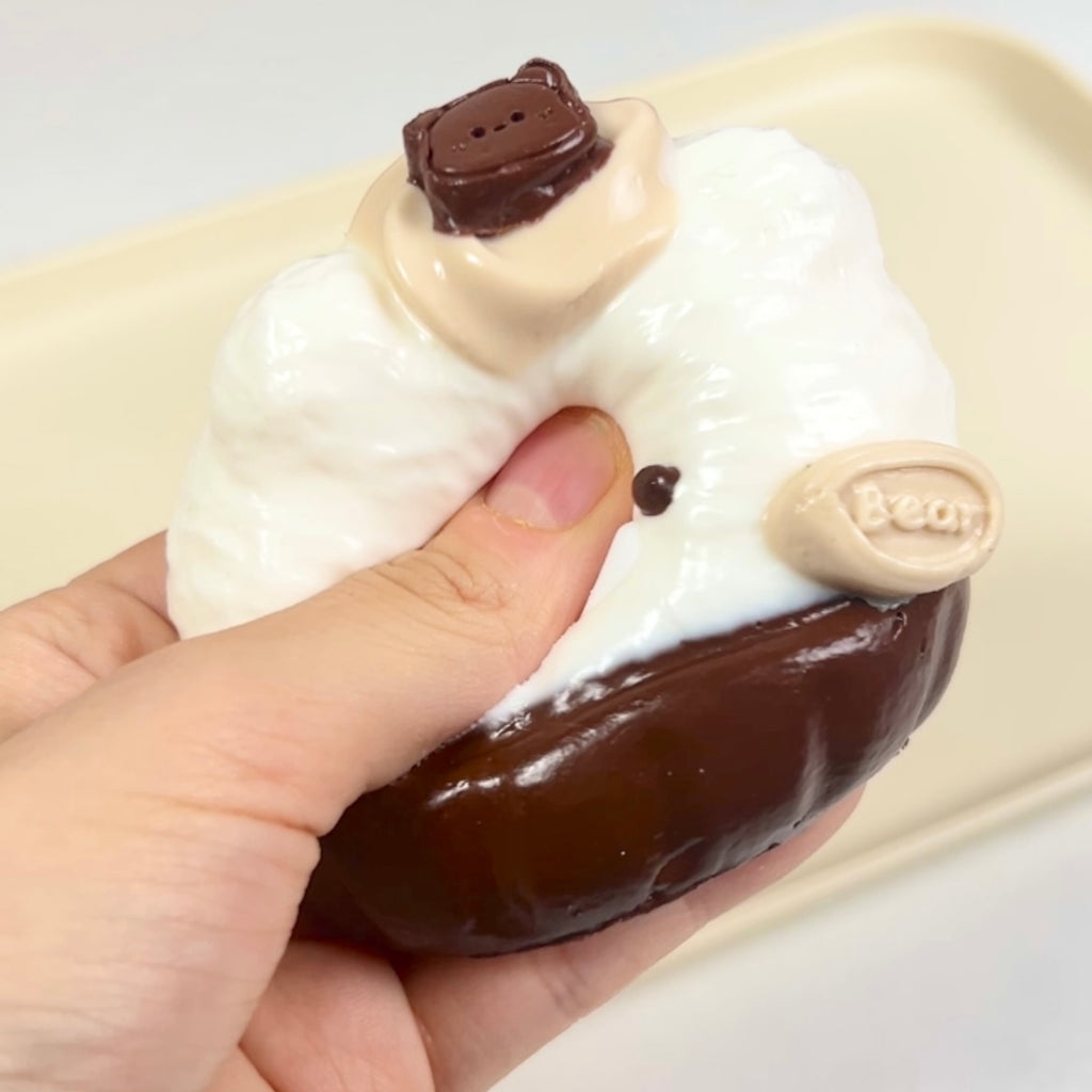 Bear Cupcake Squishy Toy