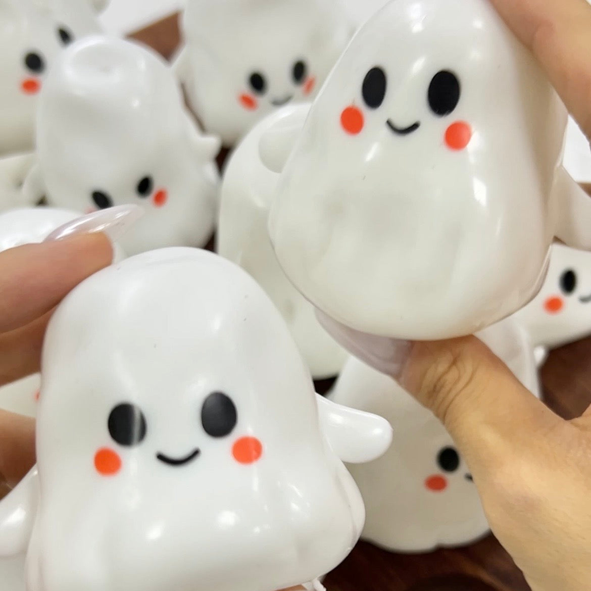 Spooky Ghost Squishy (Vaseline Filled) 👻💕