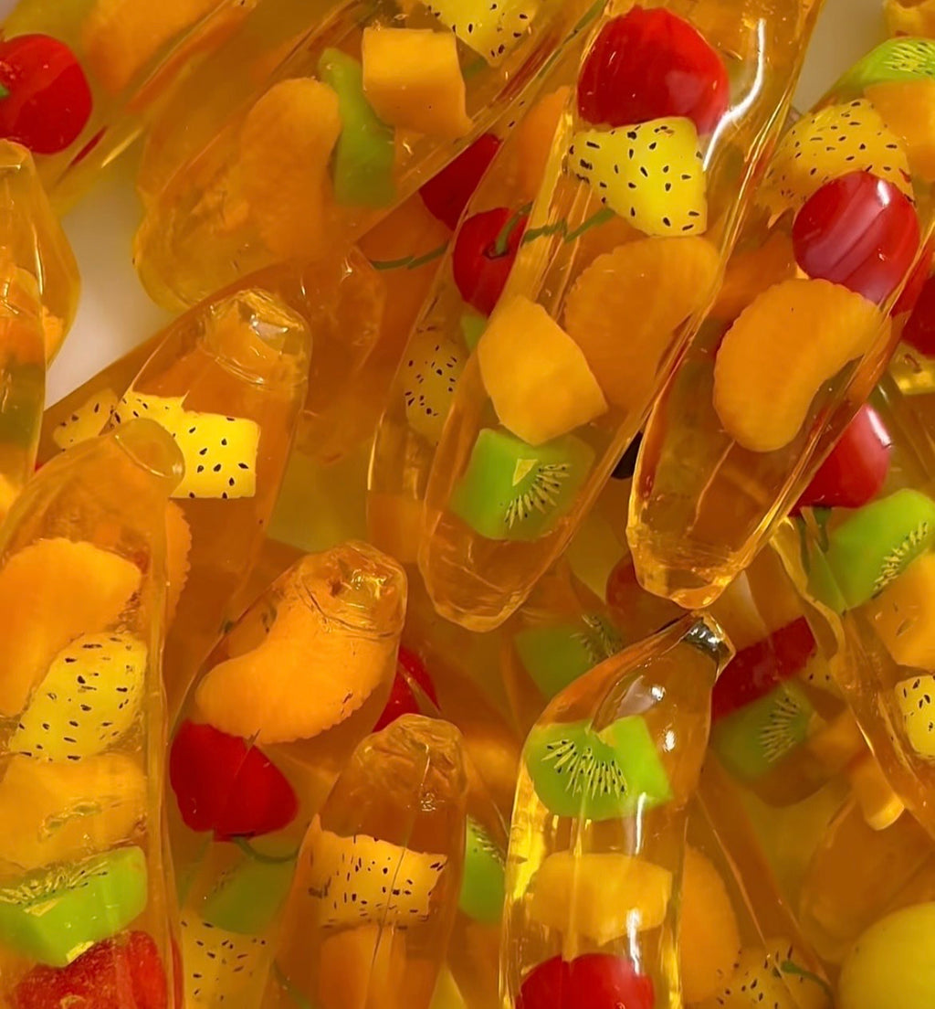 Tropical Jelly Fruit Banana Stress Ball