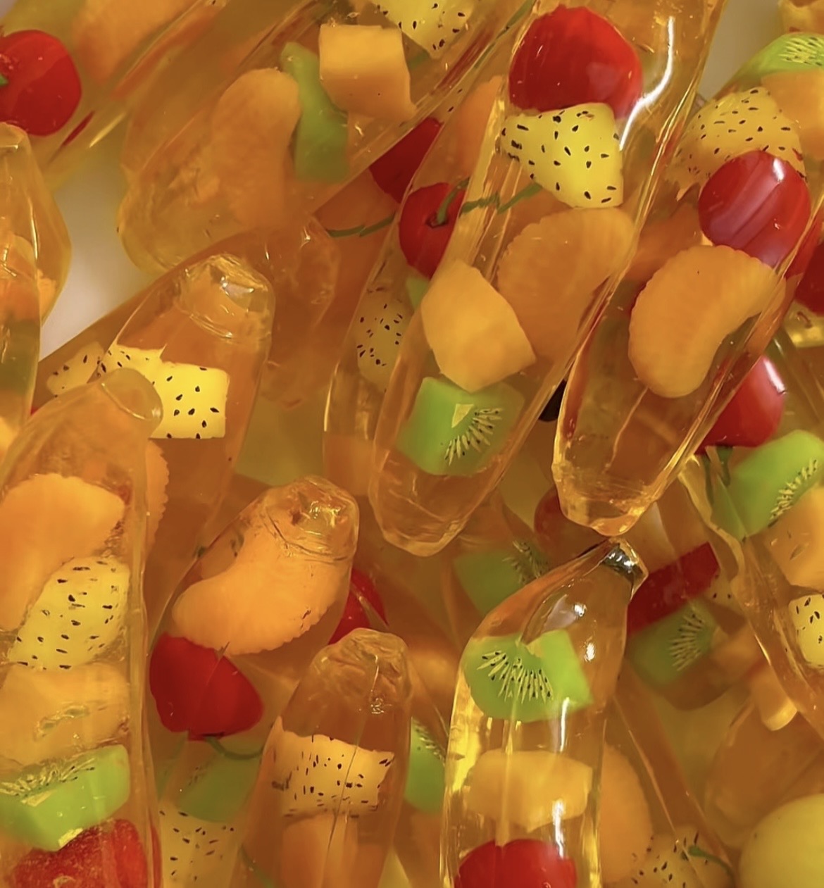 Tropical Jelly Fruit Banana Stress Ball