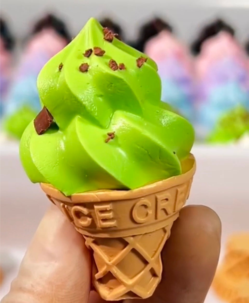 Mini Ice Cream Squishy Toy