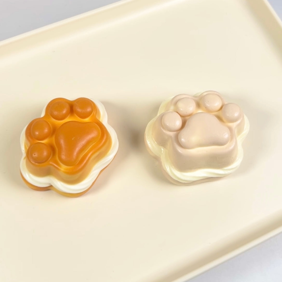 Cat Paw Sandwich Cookie Squishy Toy