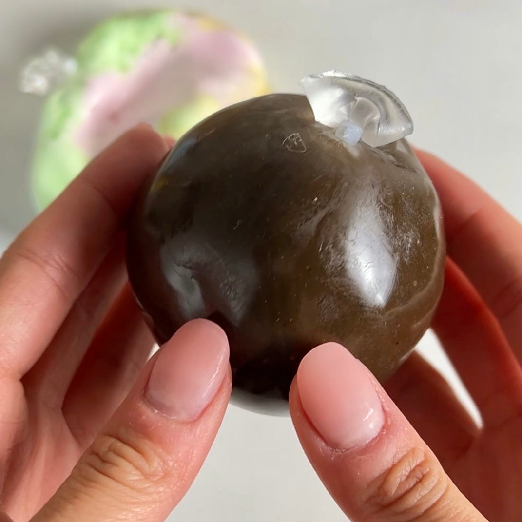 Matcha Filled Chocolate Wax Ball