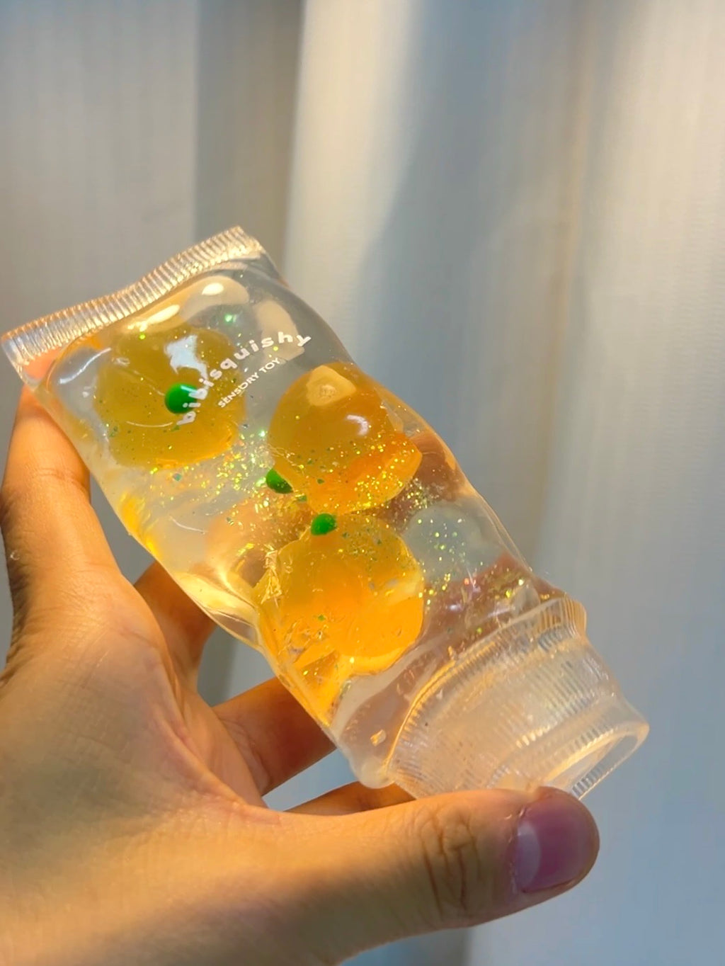 Glow Pumpkin Toothpaste Tube