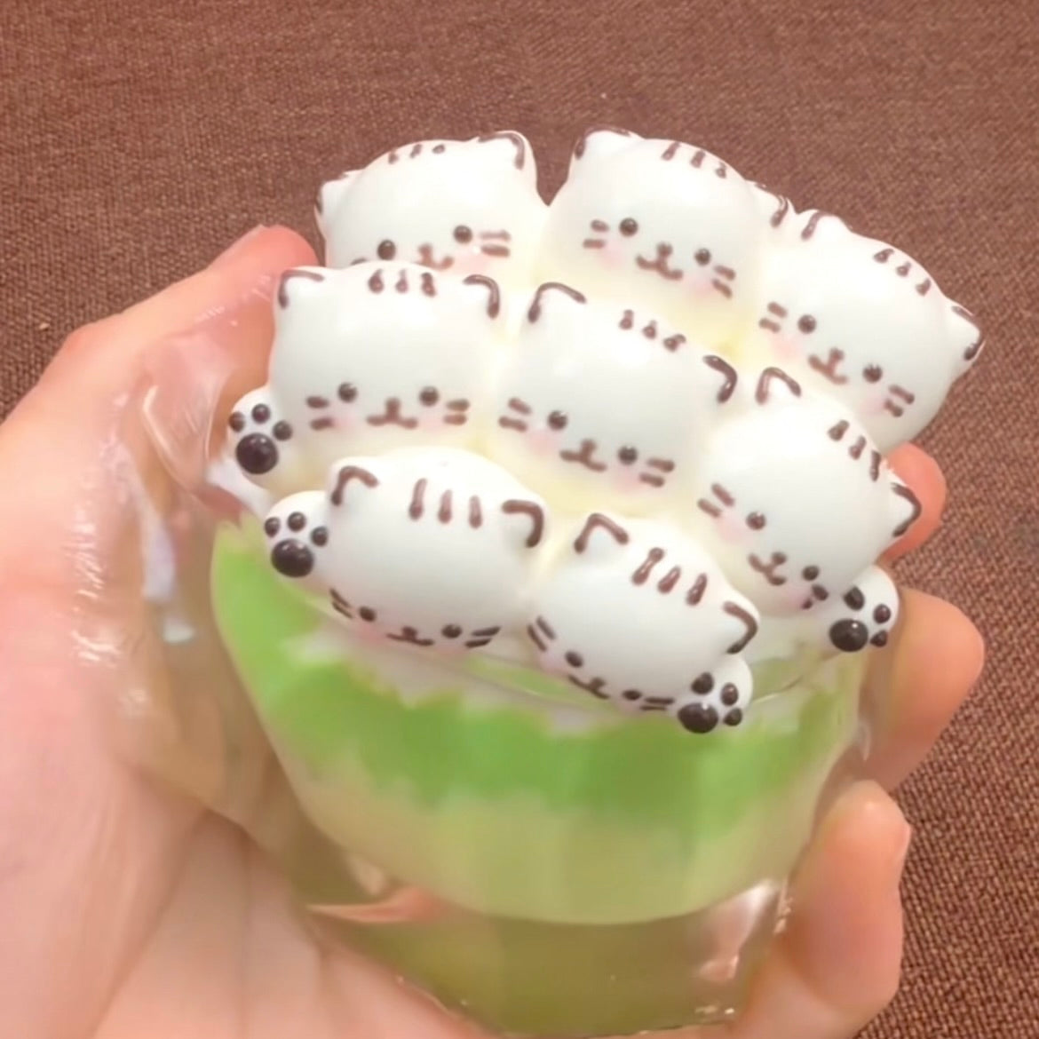 Foam Sculpture Kitty Squishy Toy