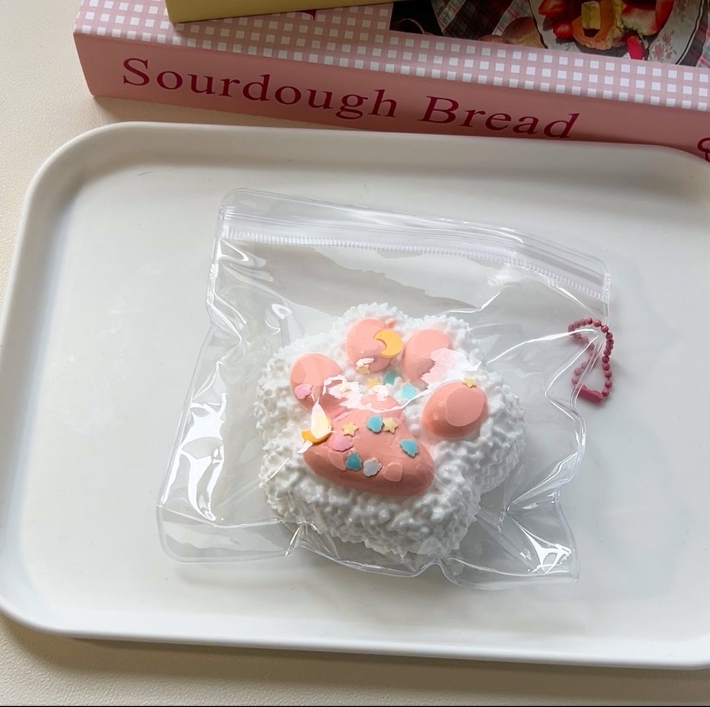 Rice-Grain Cat Paw Squishy Toy