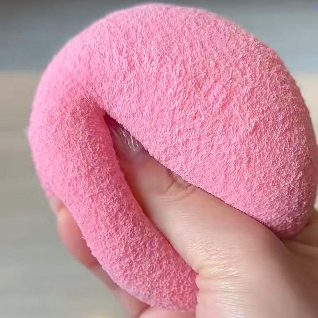 Non-Sticky Snowball Stress Ball Squishy Toy