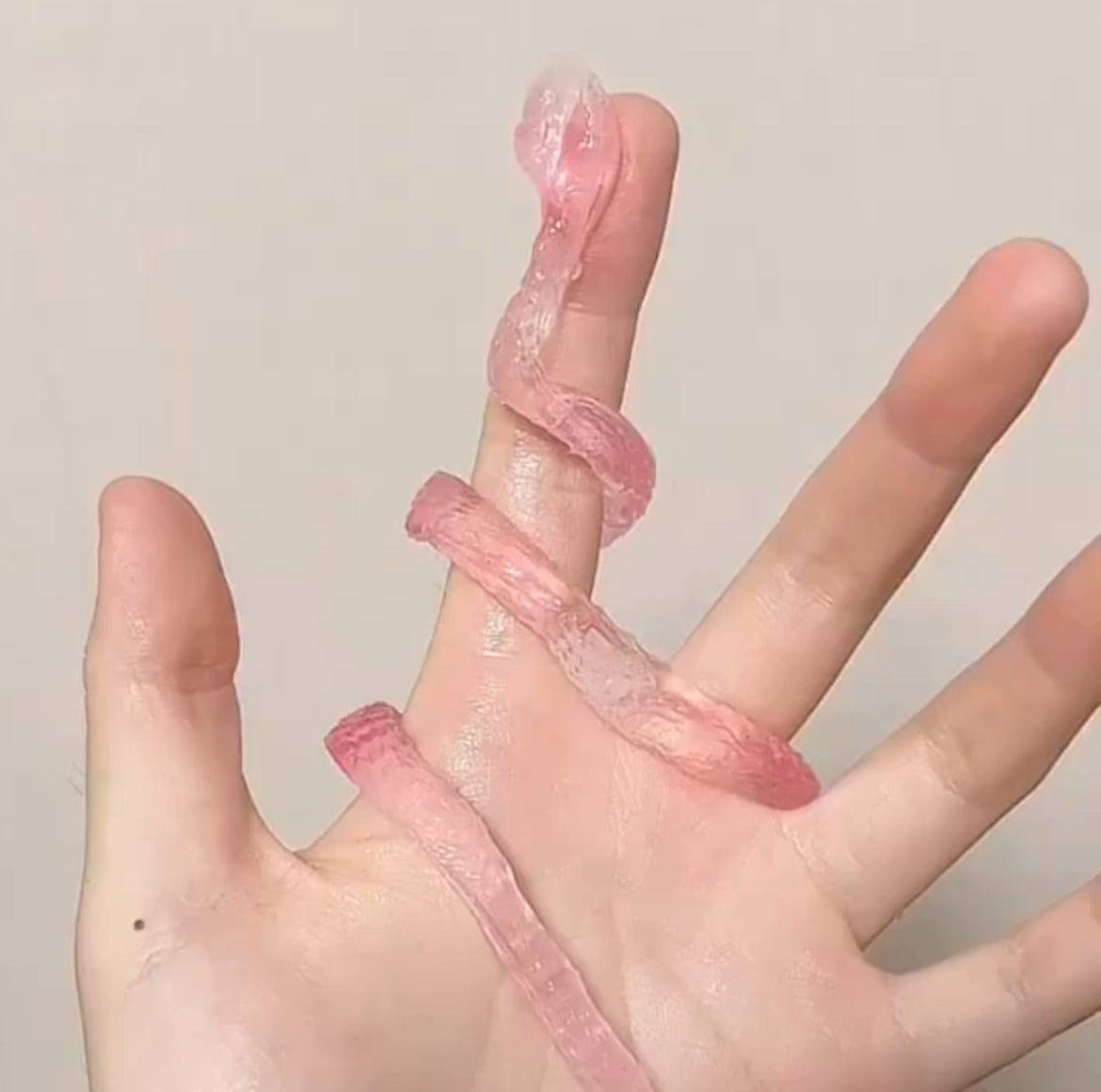 Transparent Snake Squishy Toy