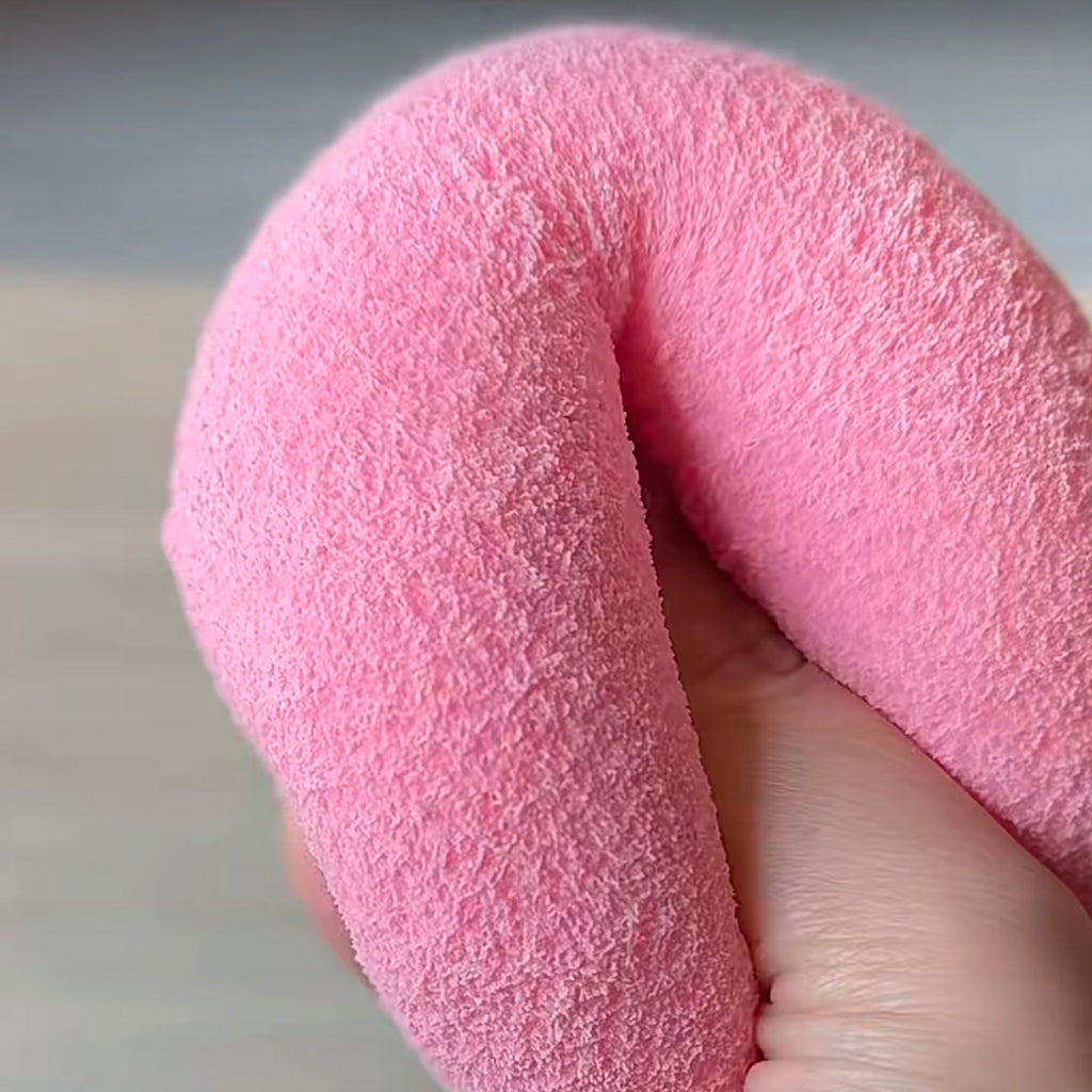 Non-Sticky Snowball Stress Ball Squishy Toy