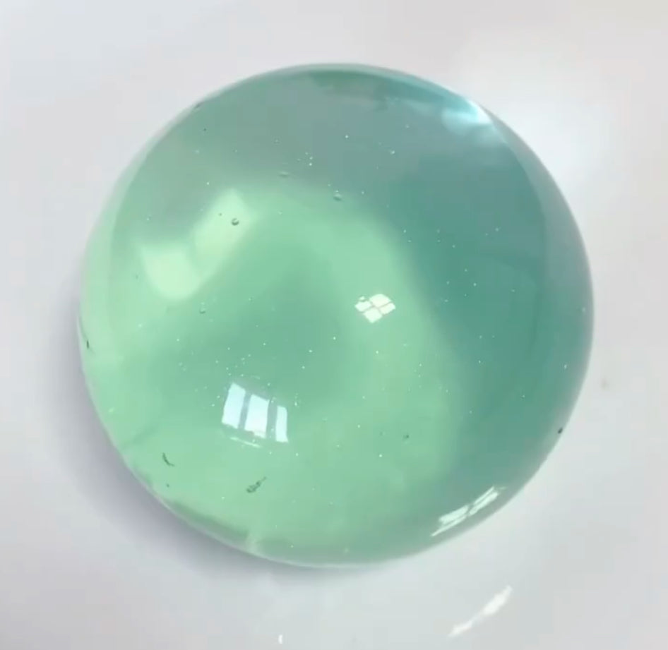 Green Transparent Ball Squishy Toy