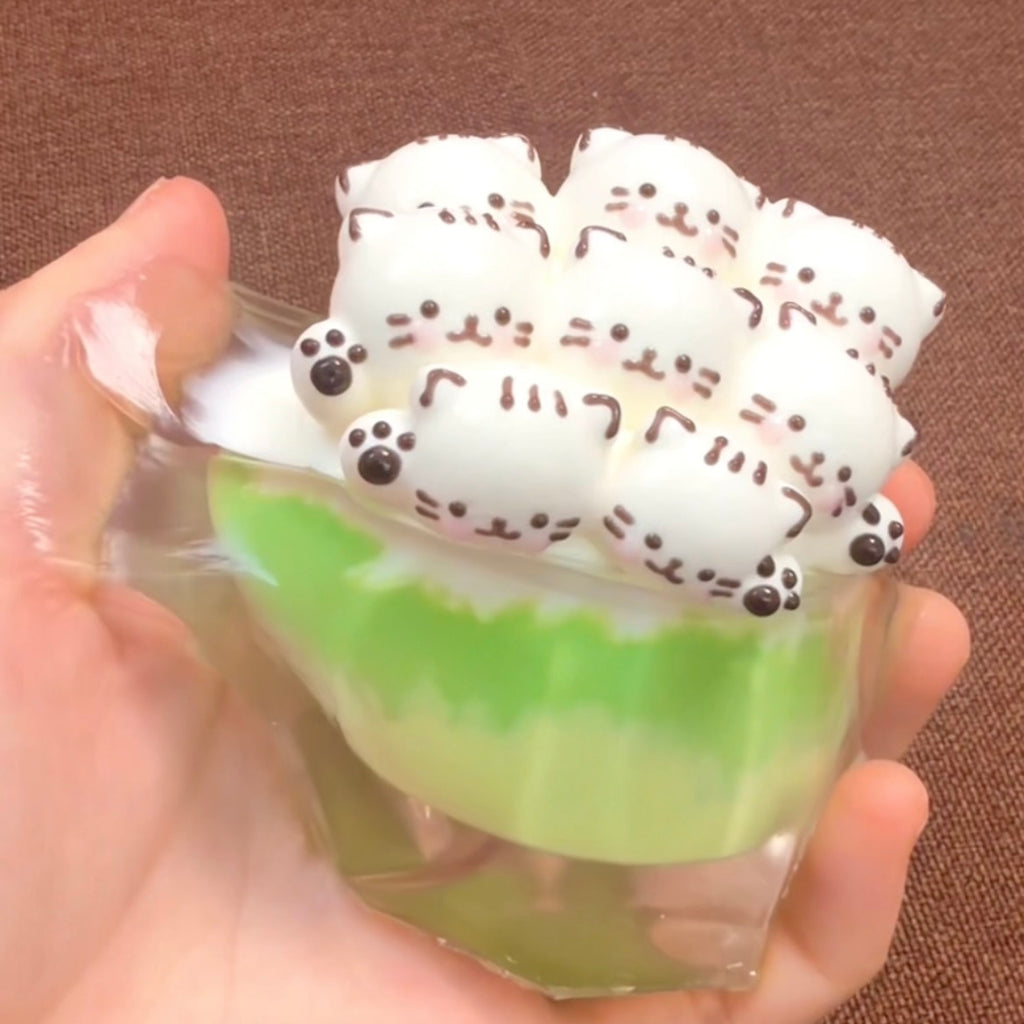 Foam Sculpture Kitty Squishy Toy