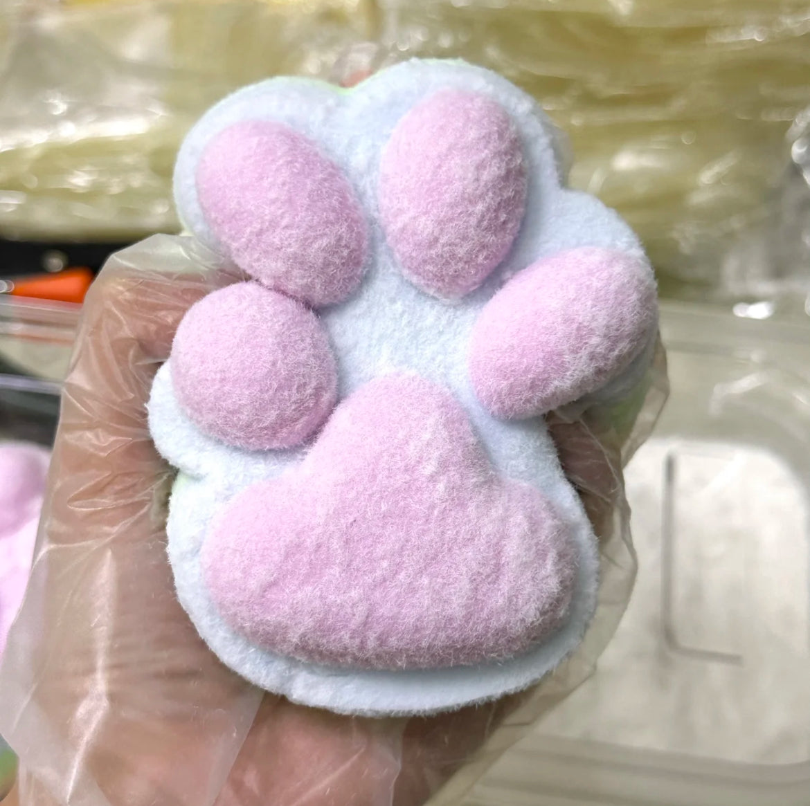 Big Rainbow Catpaw Squishy Toy