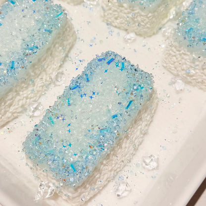 Frozen Crystal Crispy Rectangle Squishy Toy