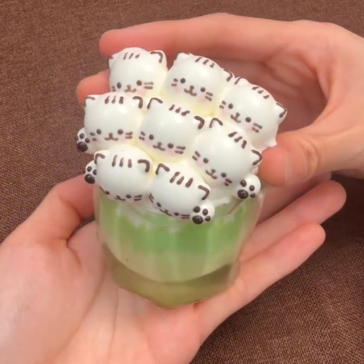 Foam Sculpture Kitty Squishy Toy