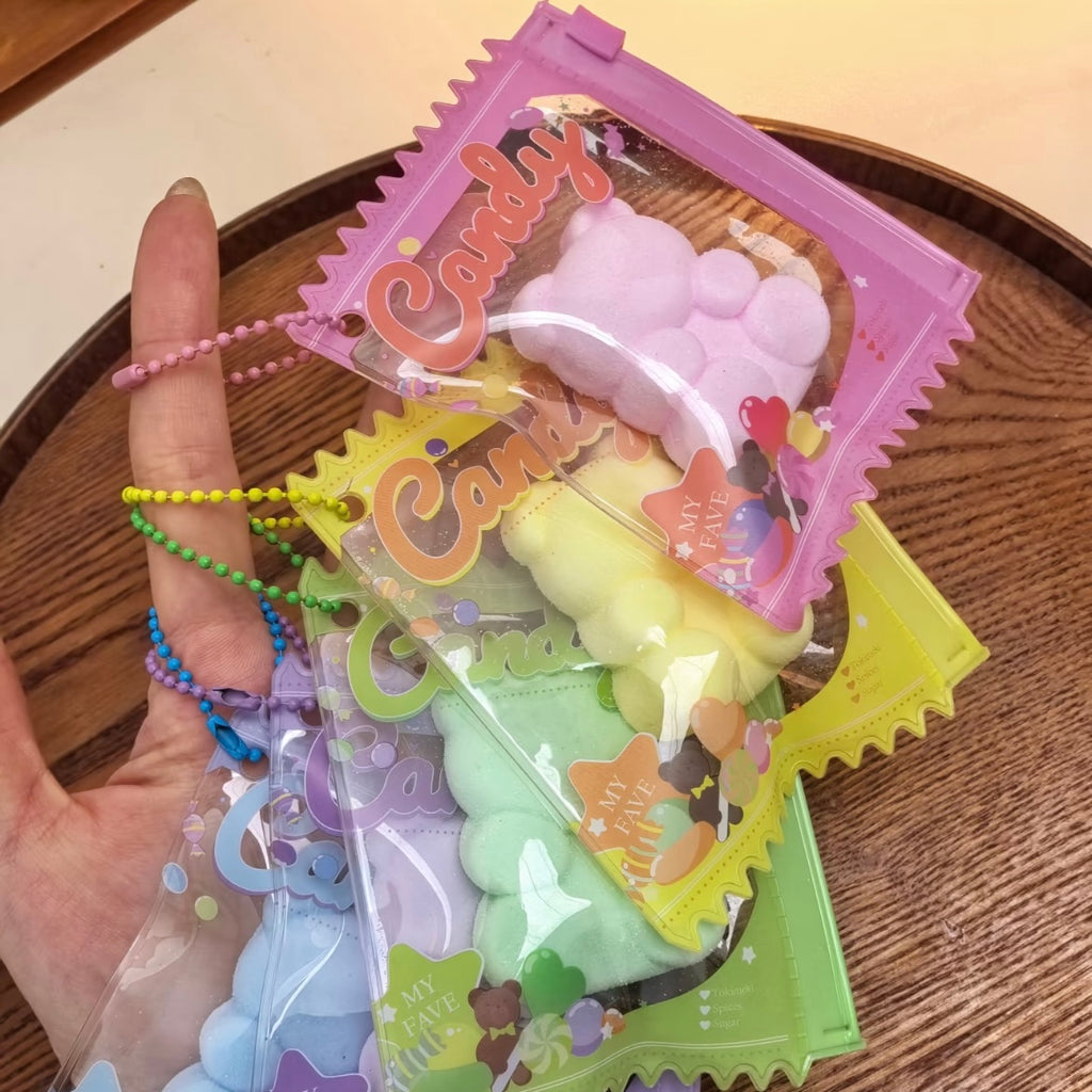 Gummy Bear in Candy Bag Squishy Toy