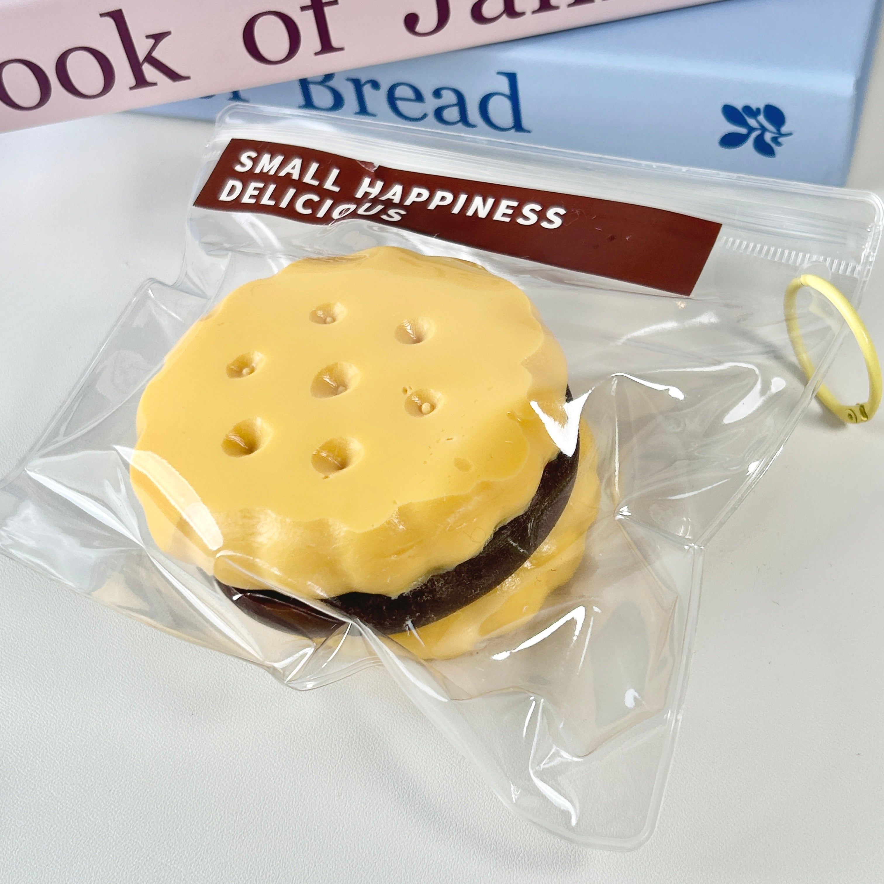 Emoji Cookie Squishy Toy