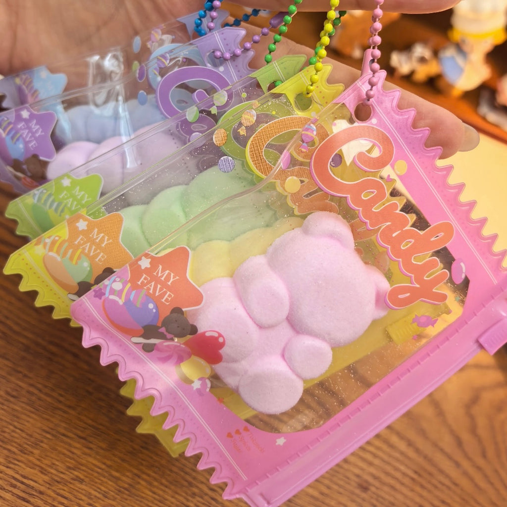 Gummy Bear in Candy Bag Squishy Toy