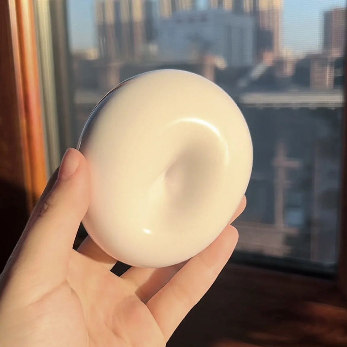 Cheese-Texture Stress Ball