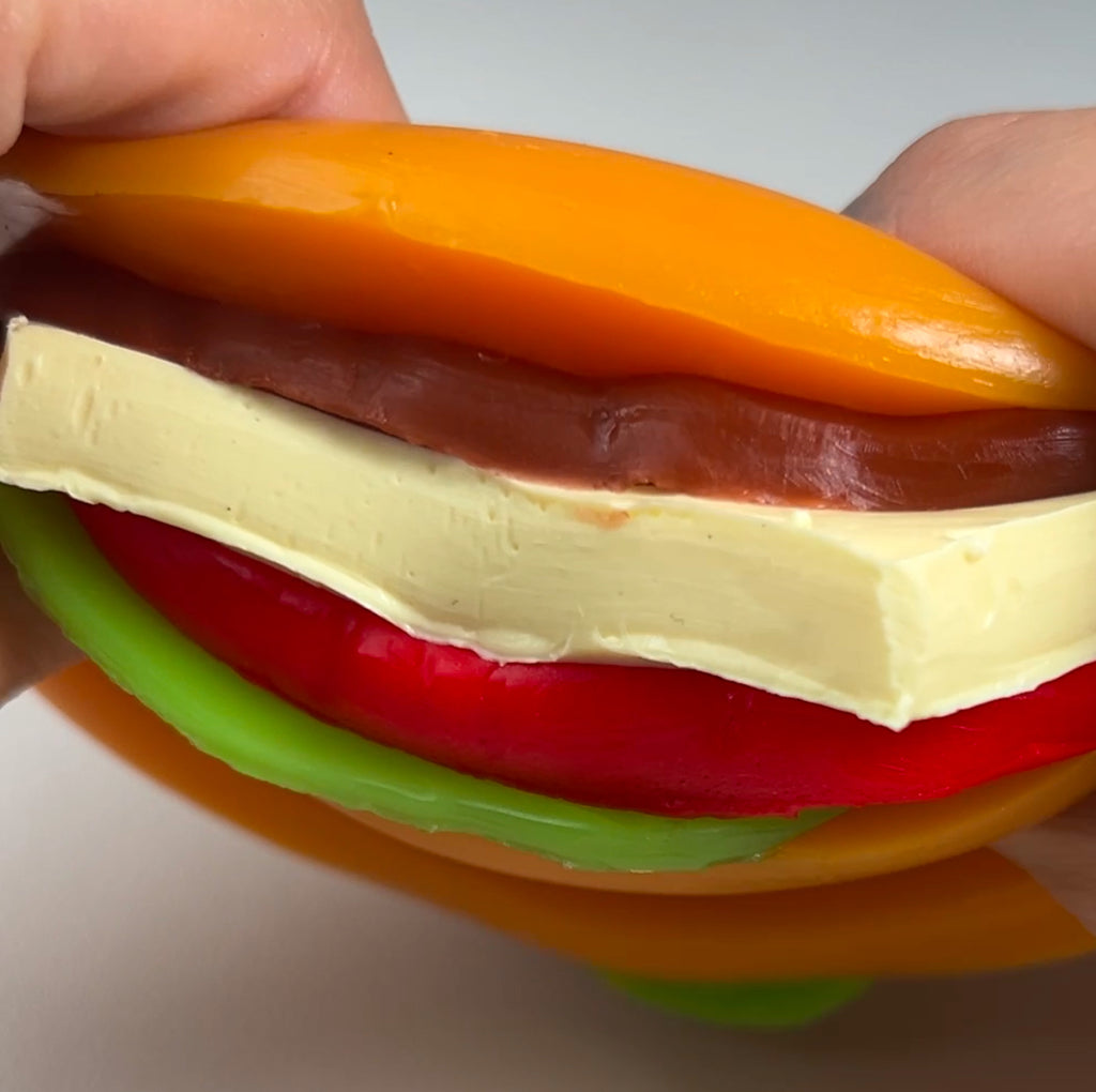 Big Burger Squishy Toy