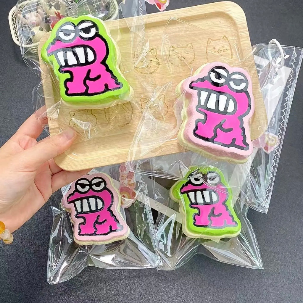 Mr.Waniyama Crocodile Cookies Squishy Toy