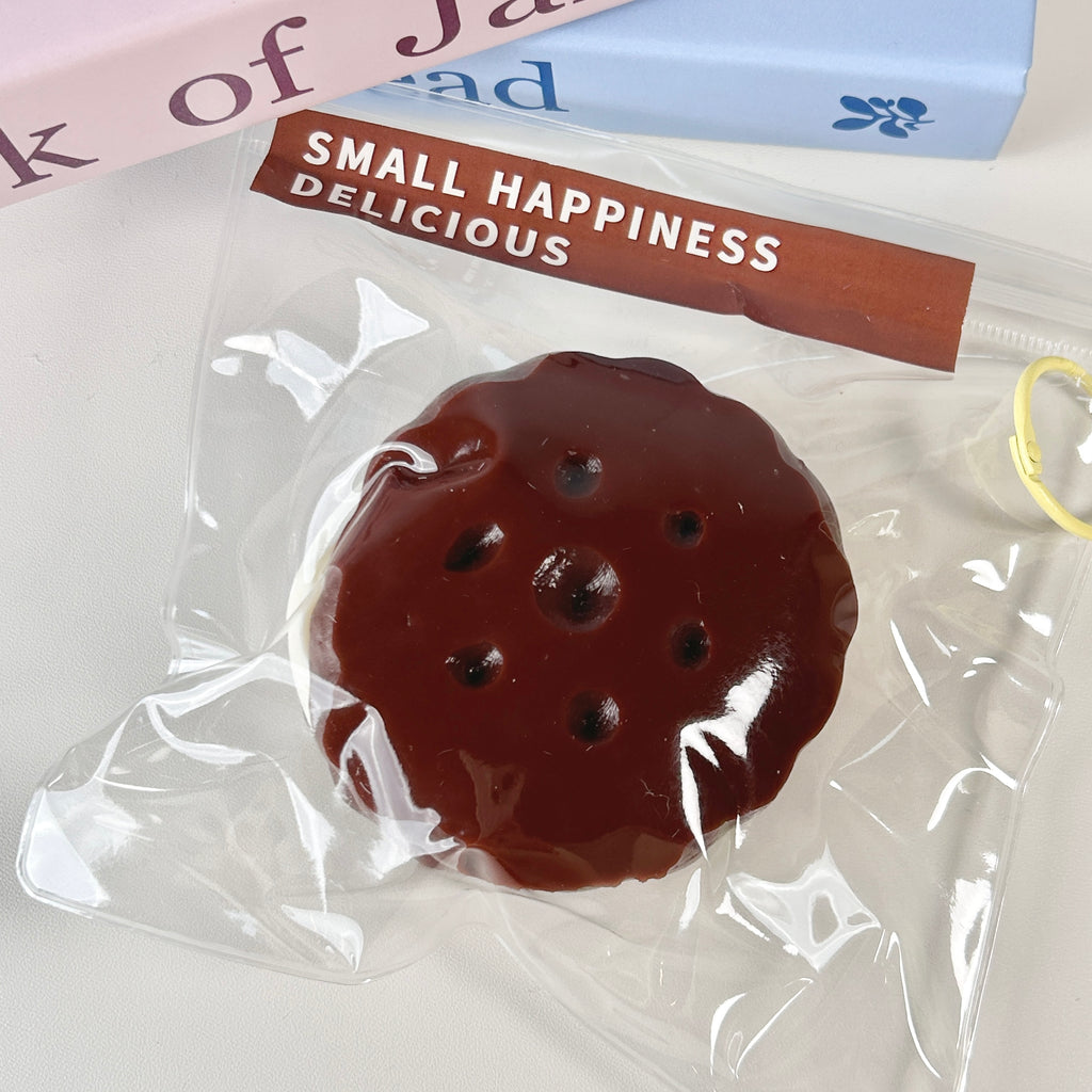 Emoji Cookie Squishy Toy