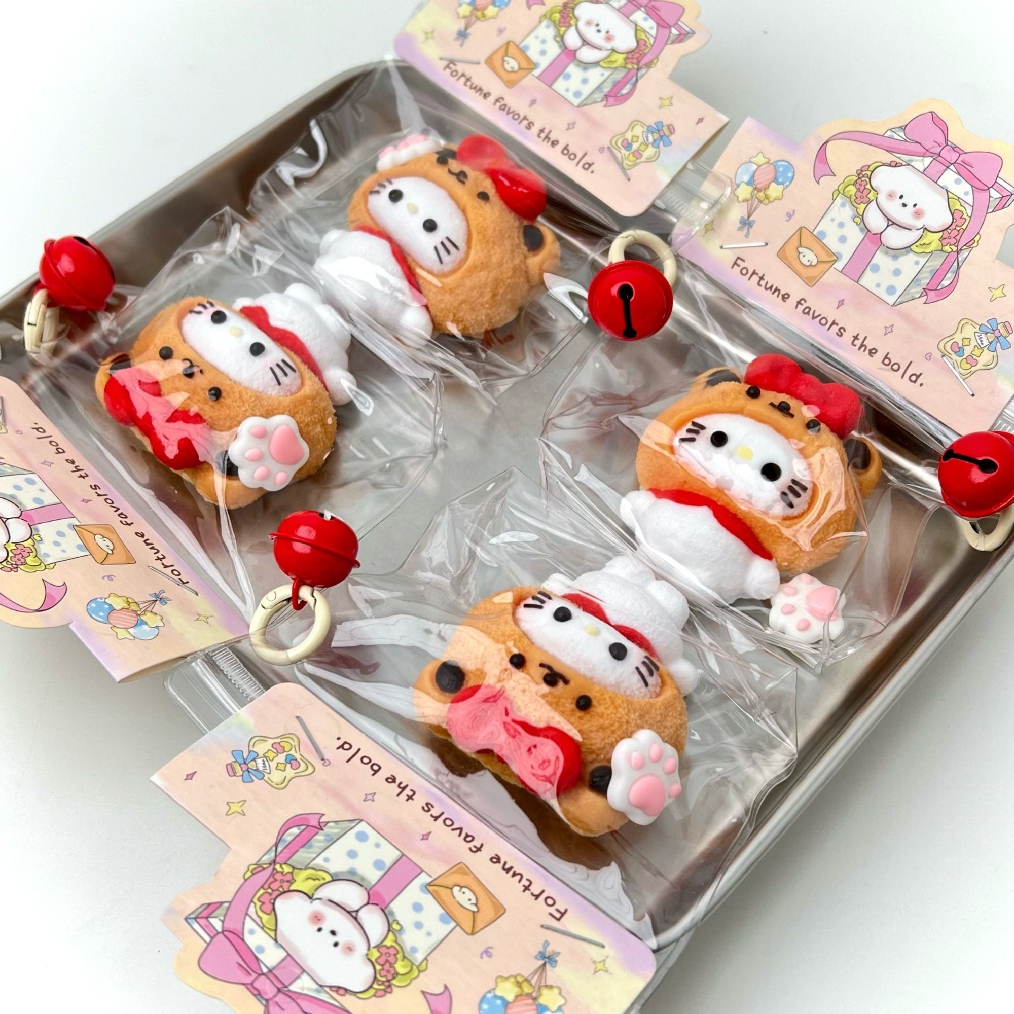 Bear Cap Kitty Squishy Toy