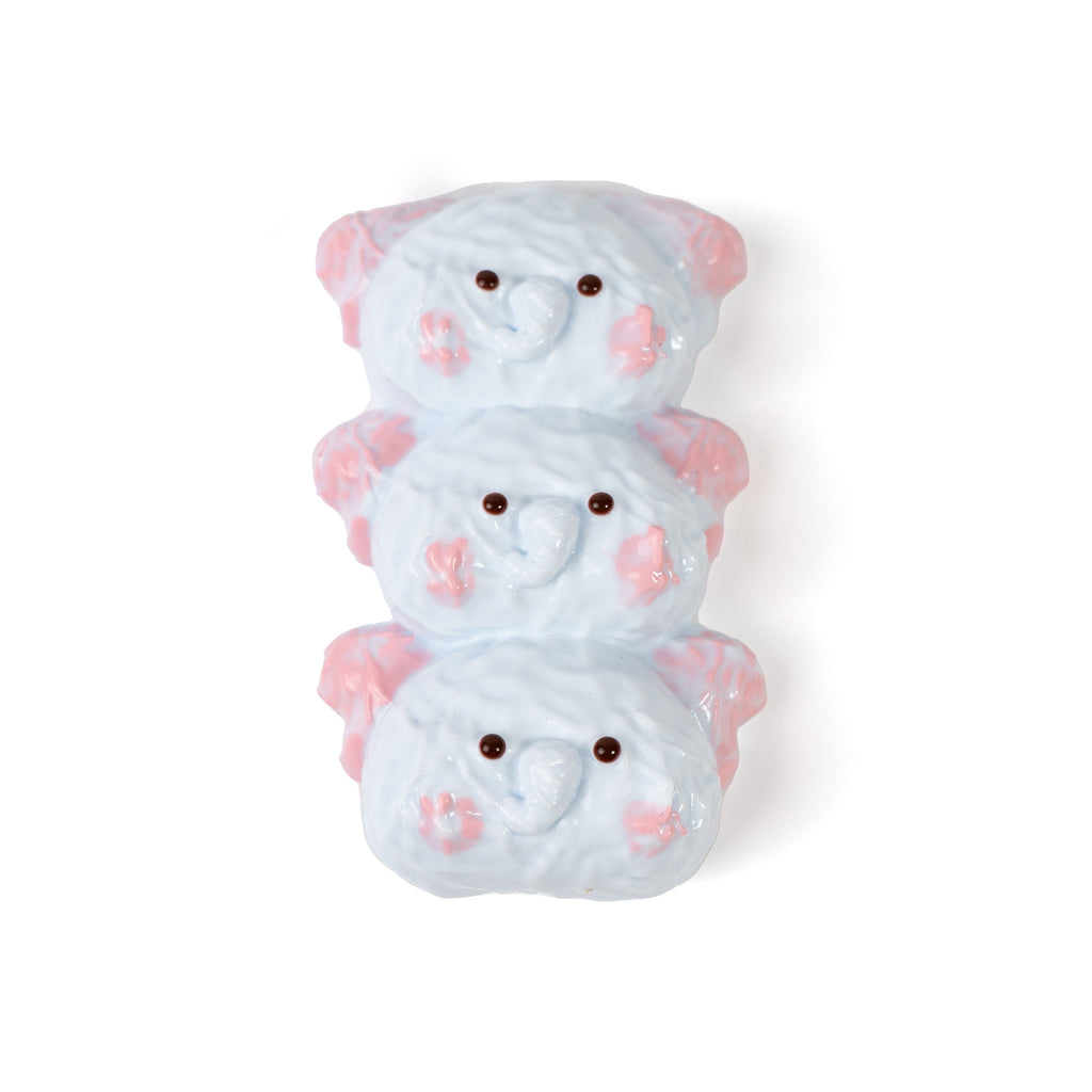 Stacked Elephant Trio Squishy Toy