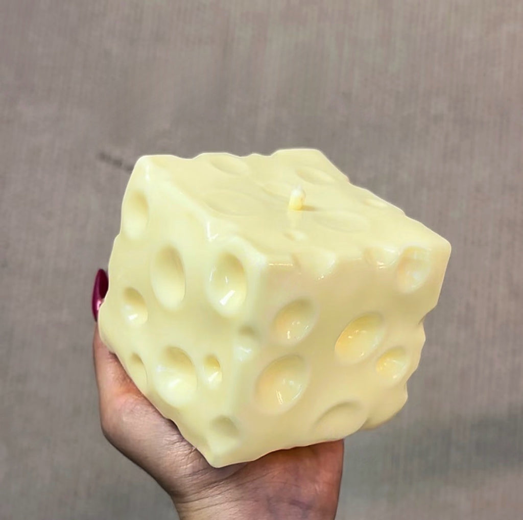 Jumbo Cheese Cube Stress Ball