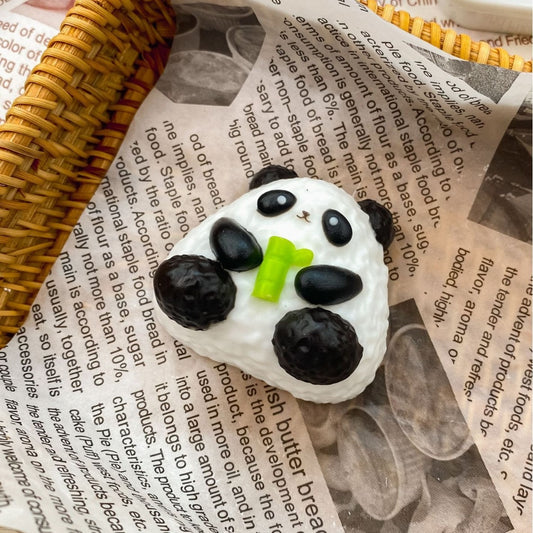 Triangular Panda Squishy Toy