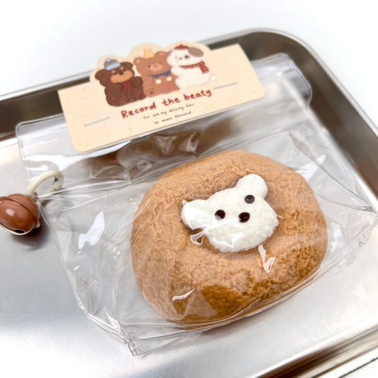Bear Donut Squishy Toy