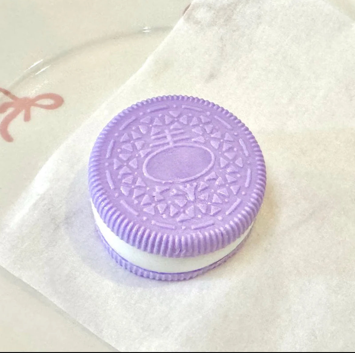 Cream Sandwich Cookies Squishy Toy ( Big Oreo)