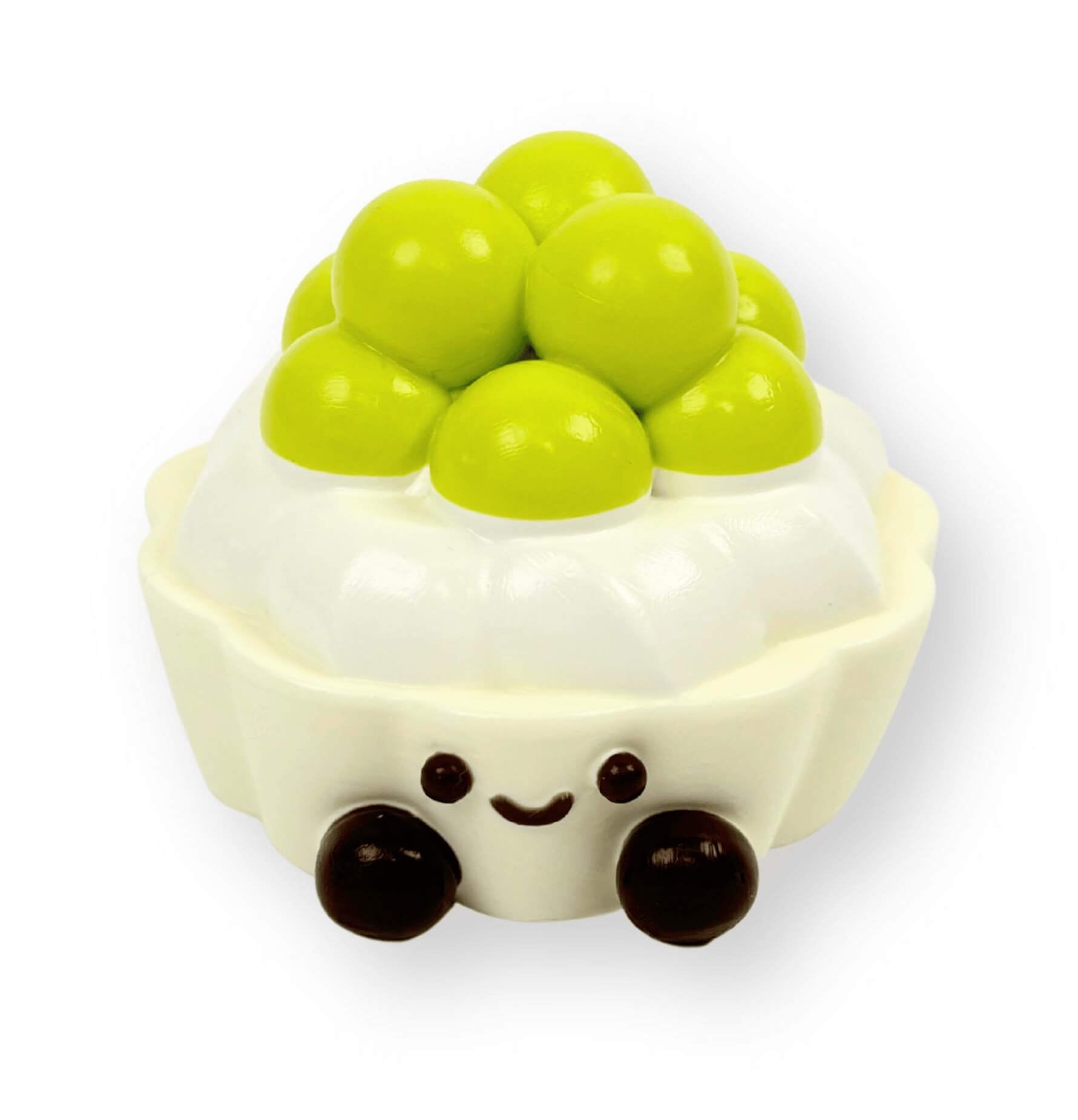 Green Grape Cupcake Squishy Toy