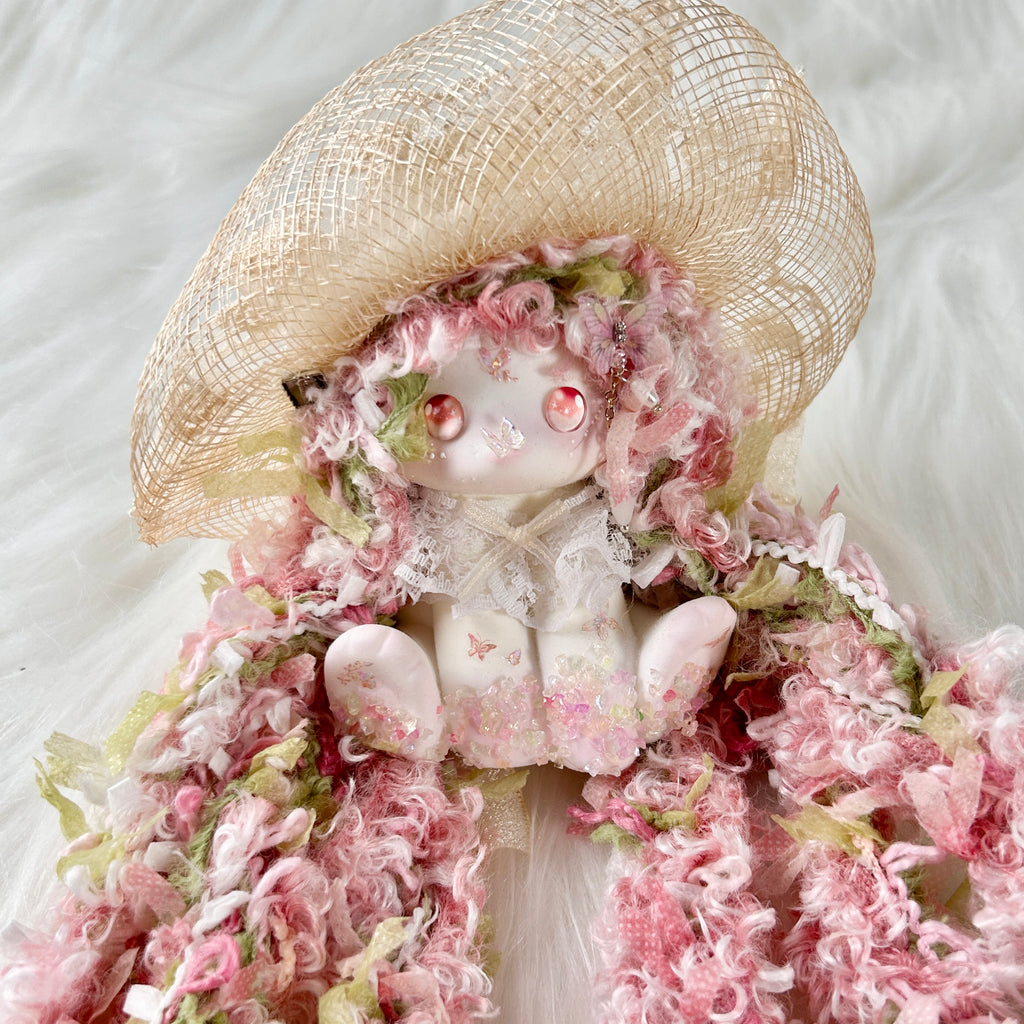 Spring Picnic Bunny Squishy Toy （one-of-a-kind)