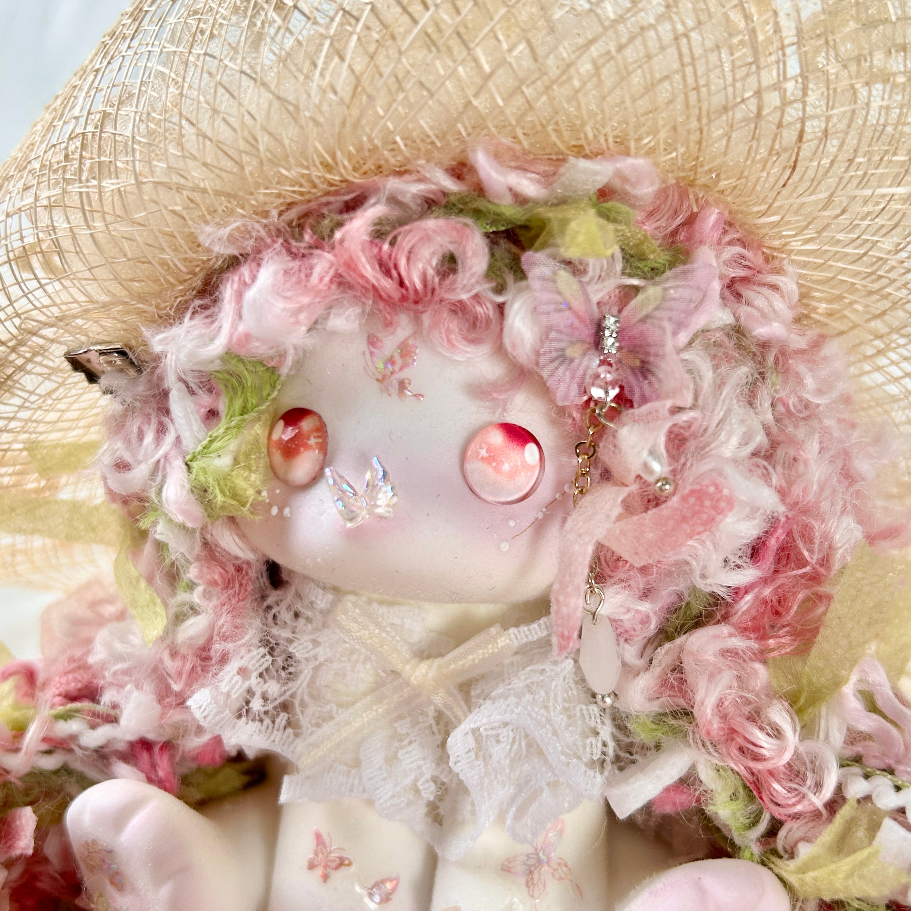 Spring Picnic Bunny Squishy Toy （one-of-a-kind)