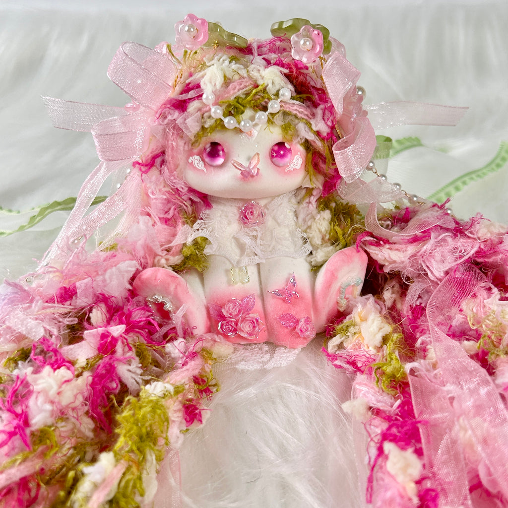 Goddess of Spring's Radiance Bunny Squishy Toy （one-of-a-kind)