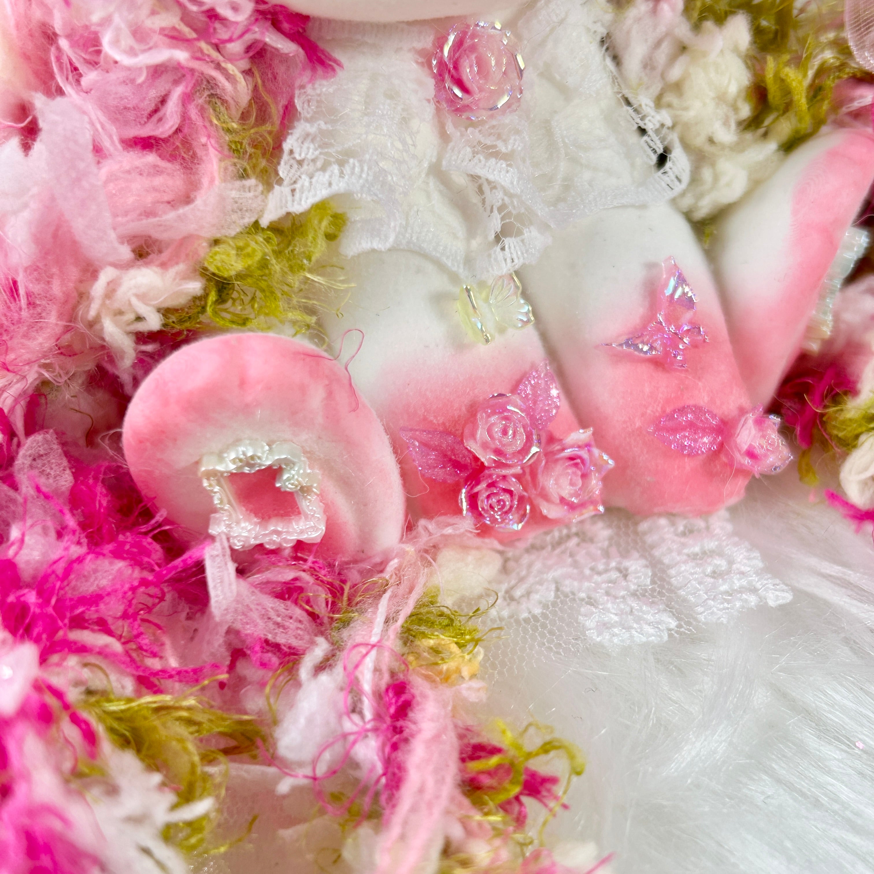 Goddess of Spring's Radiance Bunny Squishy Toy （one-of-a-kind)