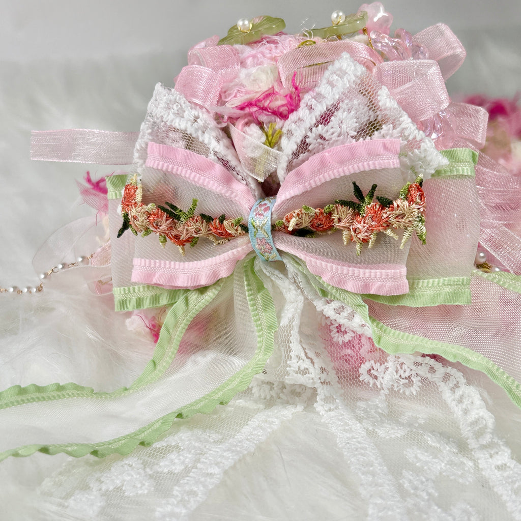 Goddess of Spring's Radiance Bunny Squishy Toy （one-of-a-kind)